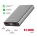 SWISSTEN ALUMINUM POWER BANK 10000 mAh 20W POWER DELIVERY GREY