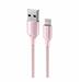 DATOVÝ KABEL SWISSTEN TEXTILE II USB / LIGHTNING 1,5 M RŮŽOVÝ