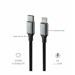 DATOVÝ KABEL SWISSTEN TEXTILE II USB-C / LIGHTNING 1,5 M ČERNÝ