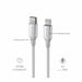 DATOVÝ KABEL SWISSTEN TEXTILE II USB-C / LIGHTNING 1,5 M BÍLÝ