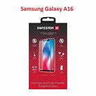 SKLO SWISSTEN FULL GLUE, COLOR FRAME, CASE FRIENDLY PRO SAMSUNG A166B GALAXY A16 5G / 4G ČERNÉ